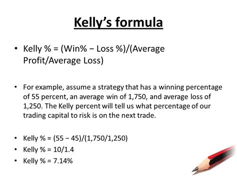 Kelly formula roleta